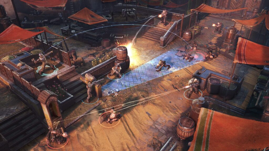 Capture d’écran de Gears Tactics