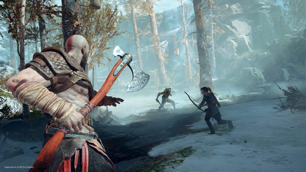 Capture d’écran de God of War