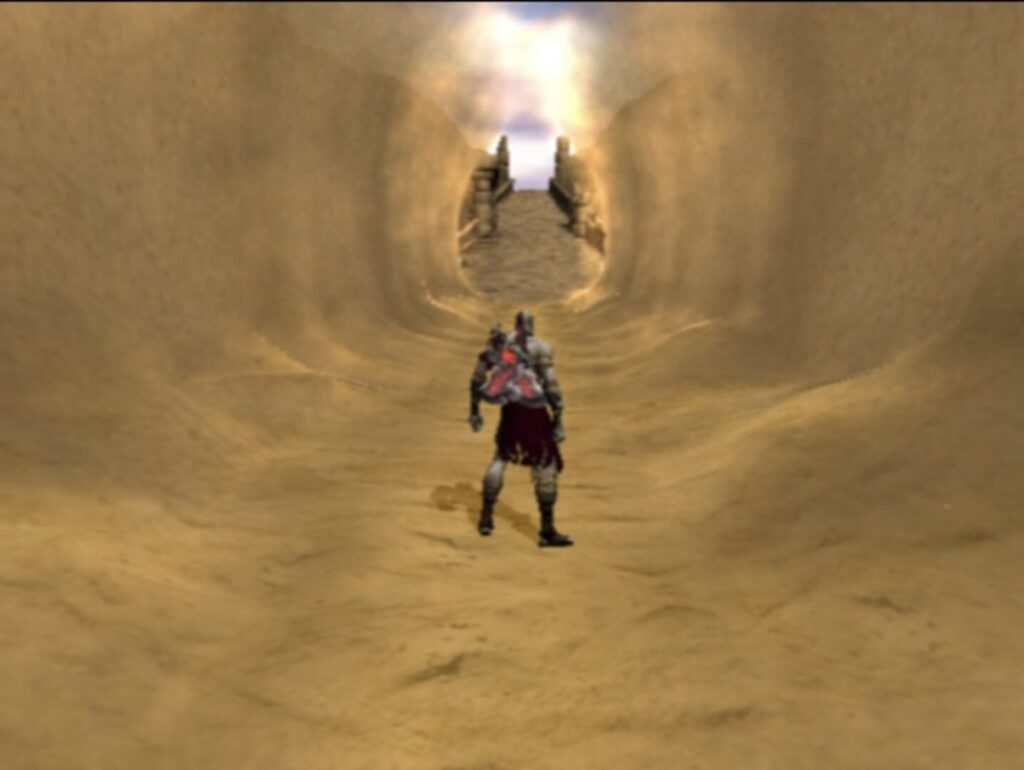 Capture d’écran de God of War