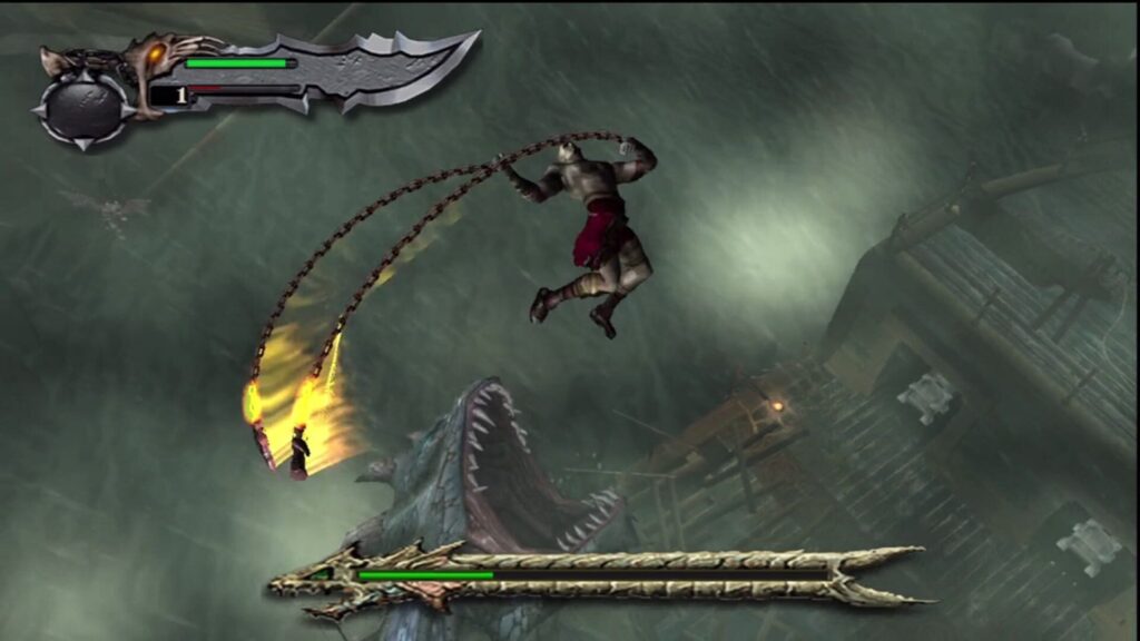Capture d’écran de God of War