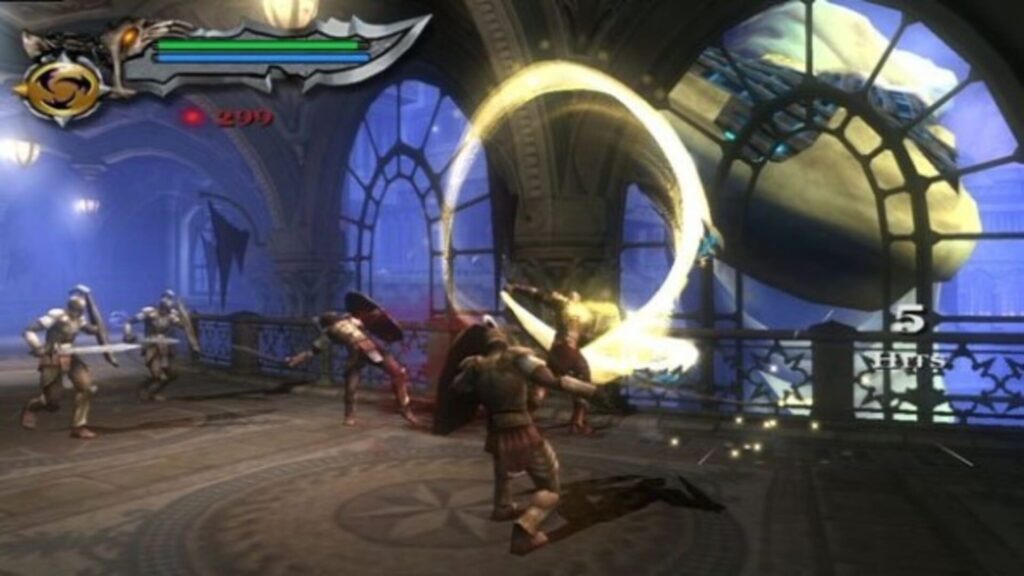 Capture d’écran de God of War II