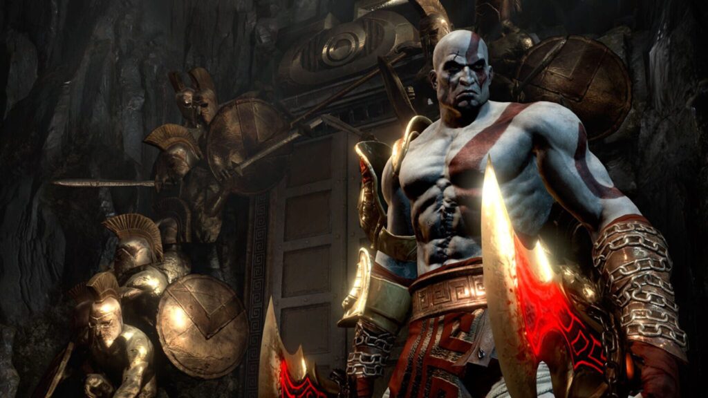 Capture d’écran de God of War III