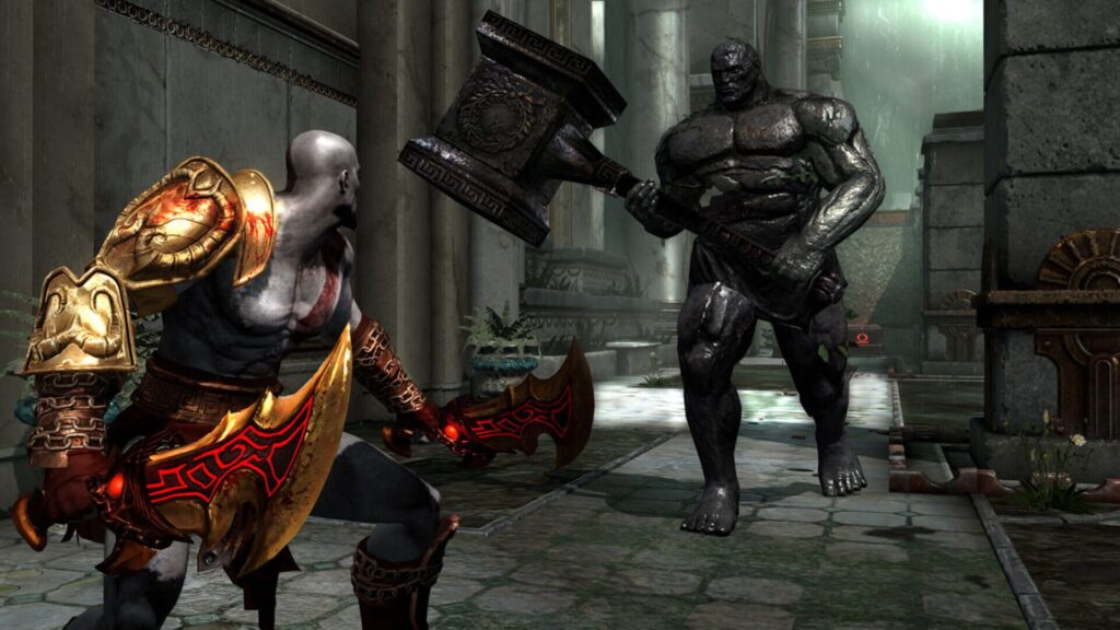 Capture d’écran de God of War III