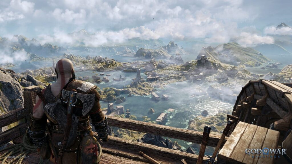 Capture d’écran de God of War Ragnarök