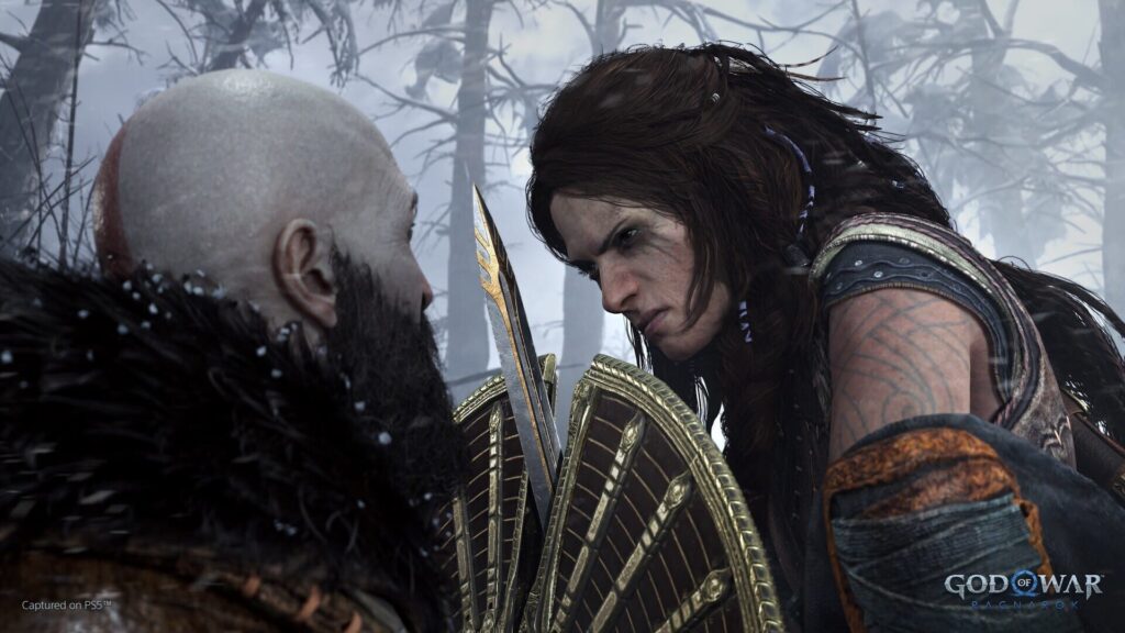 Capture d’écran de God of War Ragnarök