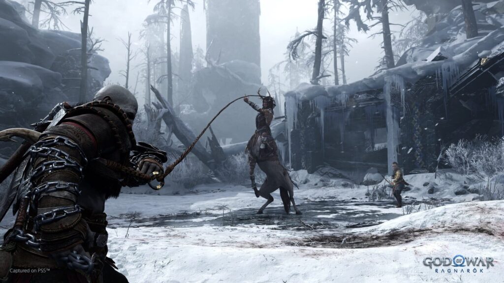 Capture d’écran de God of War Ragnarök
