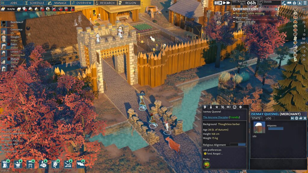 Capture d’écran de Going Medieval