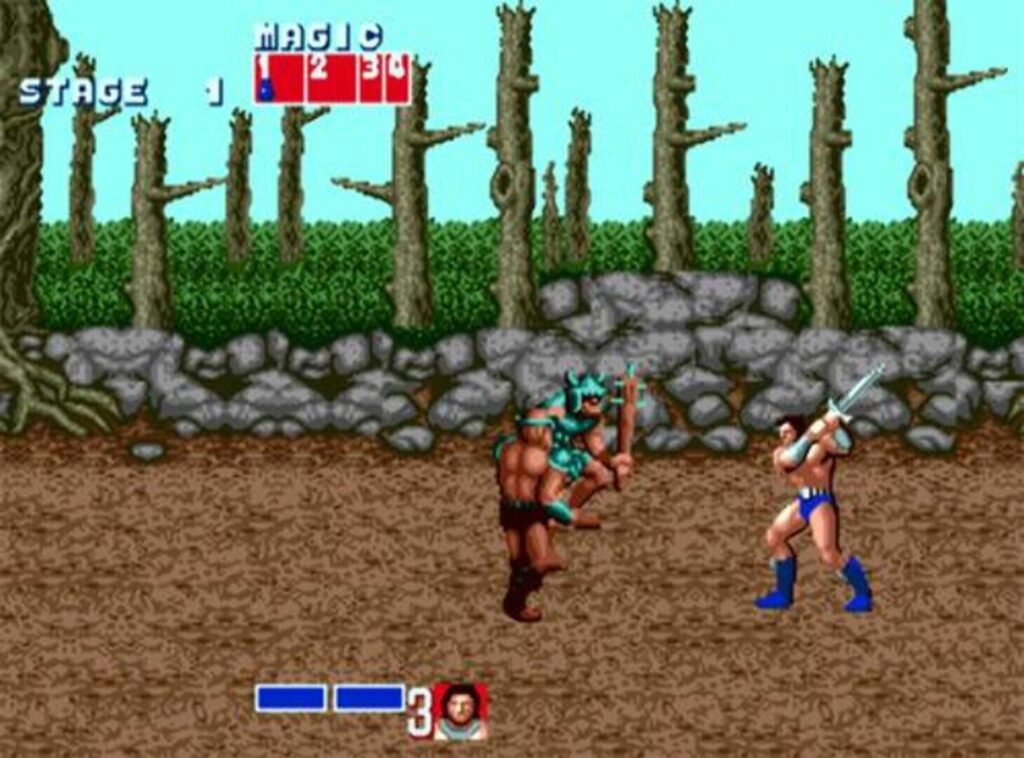 Capture d’écran de Golden Axe