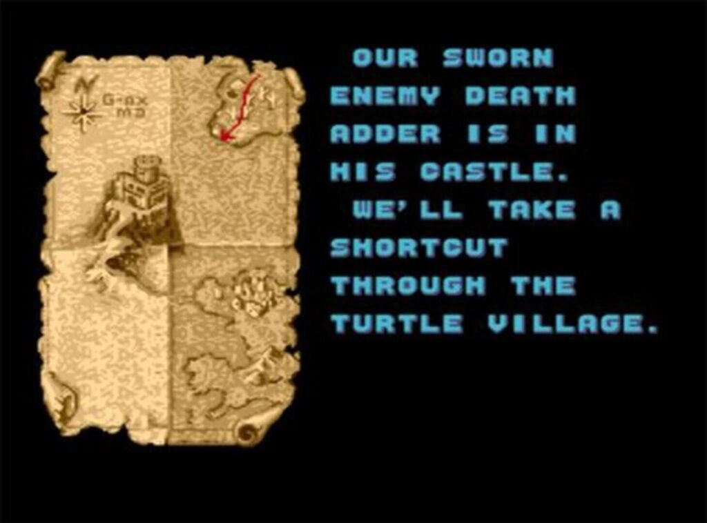 Capture d’écran de Golden Axe