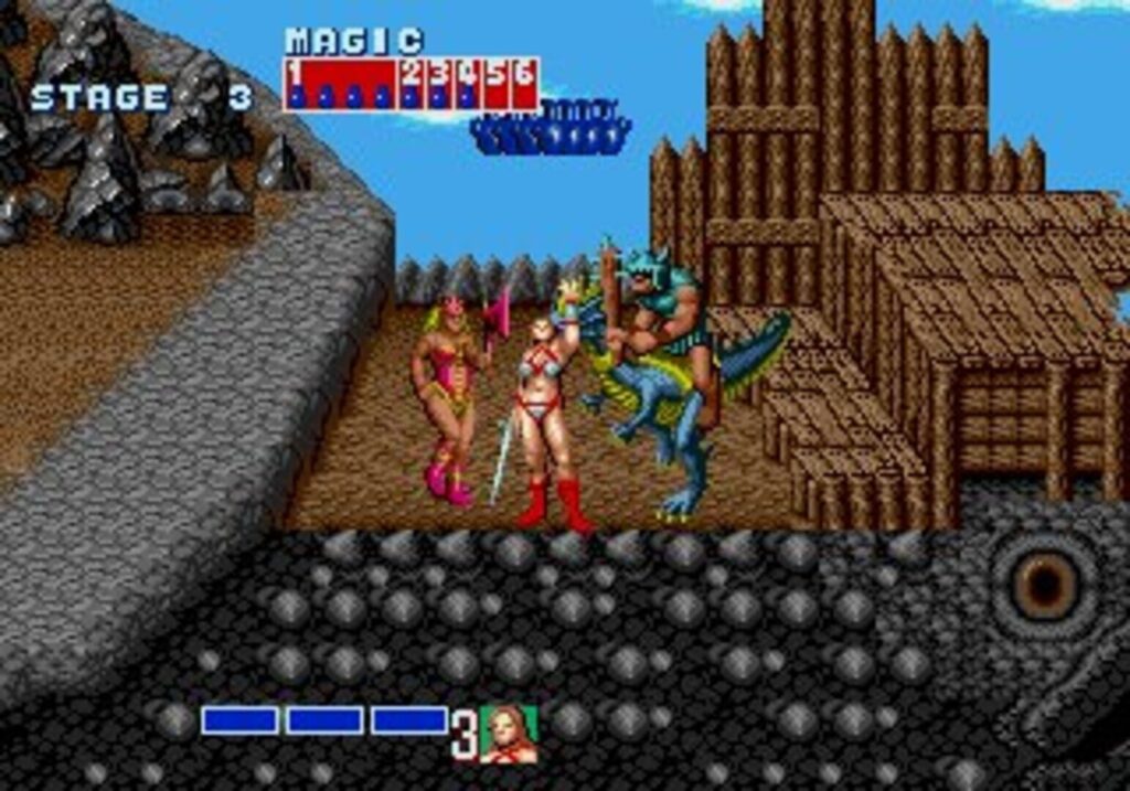 Capture d’écran de Golden Axe