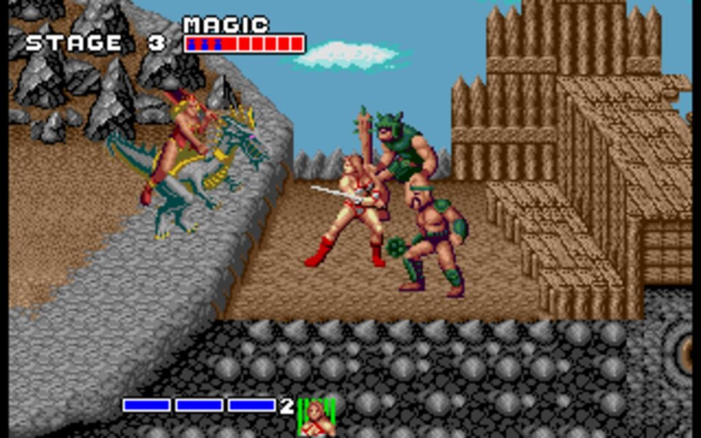 Capture d’écran de Golden Axe