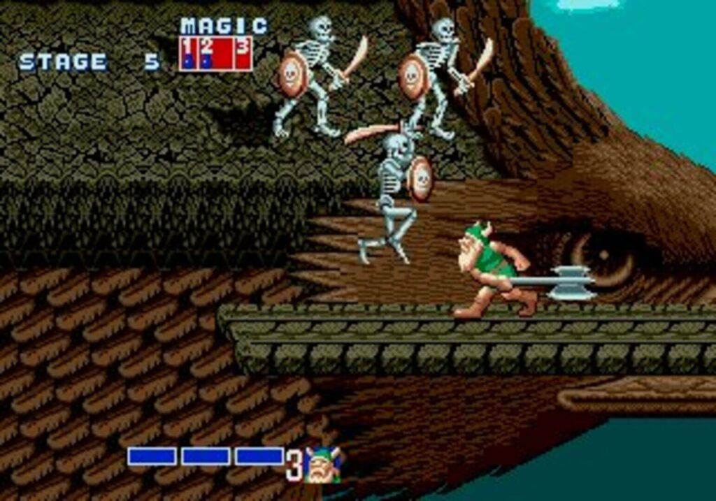 Capture d’écran de Golden Axe