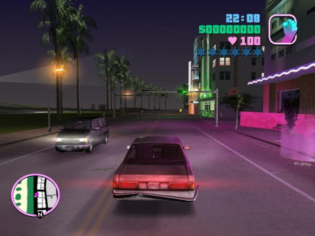 Capture d’écran de Grand Theft Auto: Vice City