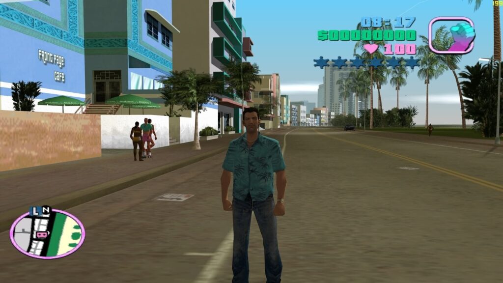 Capture d’écran de Grand Theft Auto: Vice City