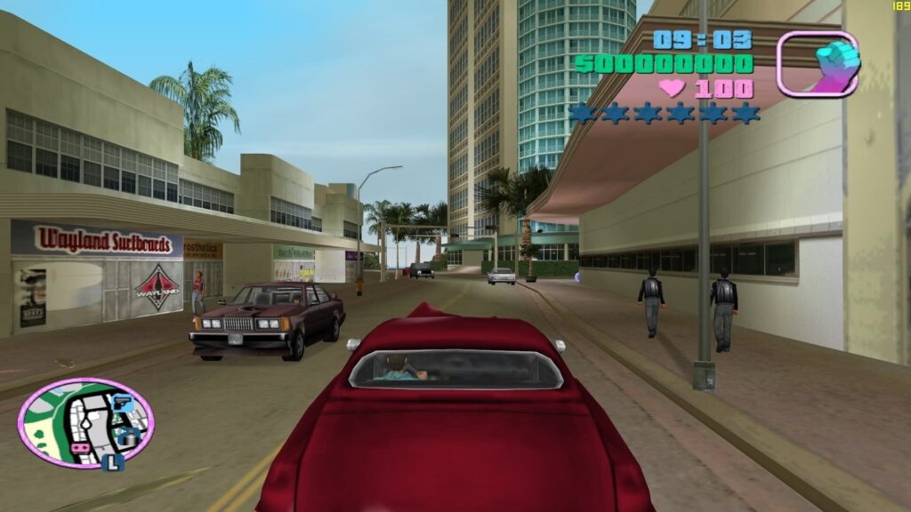 Capture d’écran de Grand Theft Auto: Vice City