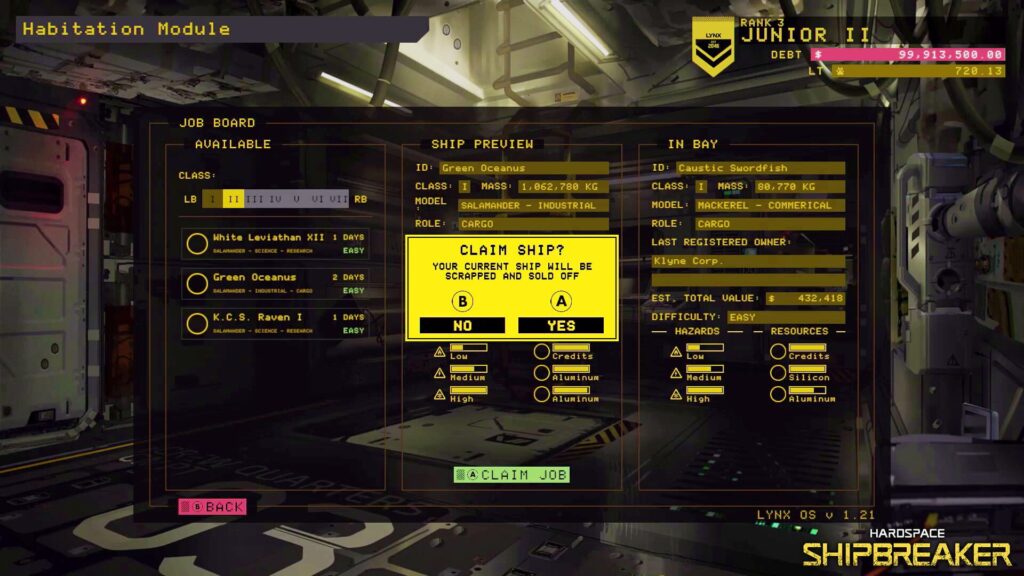 Capture d’écran de Hardspace: Shipbreaker