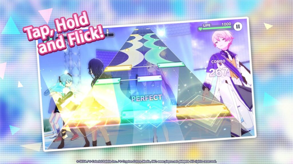 Capture d’écran de Hatsune Miku: Colorful Stage!