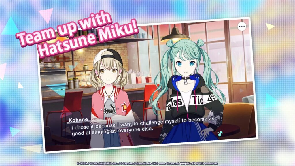 Capture d’écran de Hatsune Miku: Colorful Stage!
