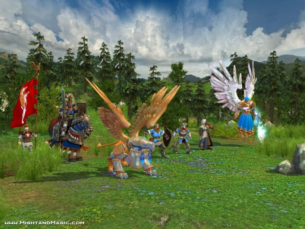 Capture d’écran de Heroes of Might and Magic V