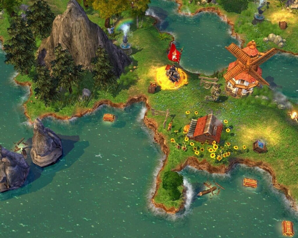 Capture d’écran de Heroes of Might and Magic V