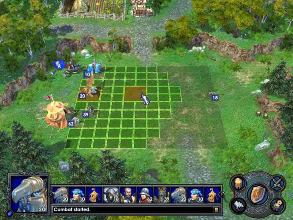 Capture d’écran de Heroes of Might and Magic V