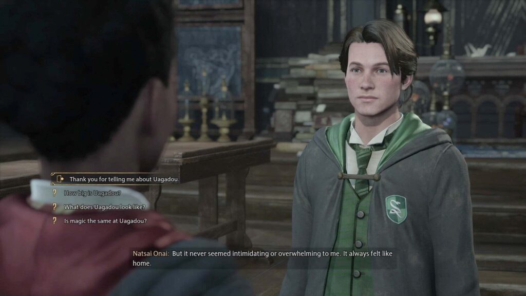 Capture d’écran de Hogwarts Legacy