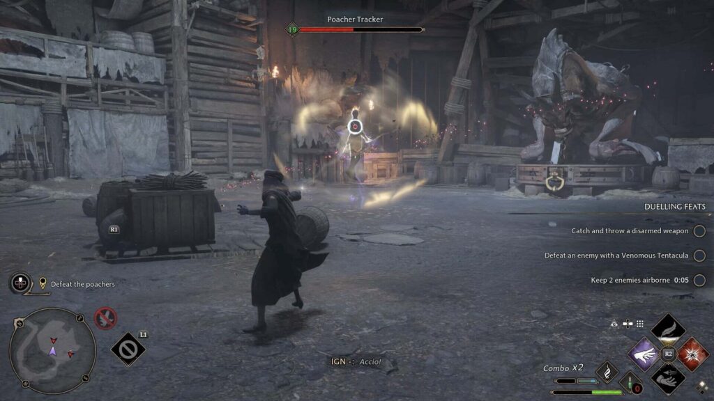 Capture d’écran de Hogwarts Legacy