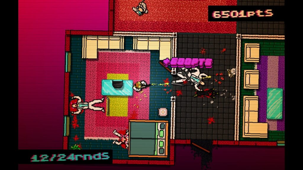Capture d’écran de Hotline Miami