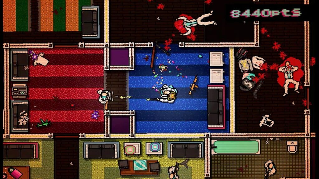Capture d’écran de Hotline Miami