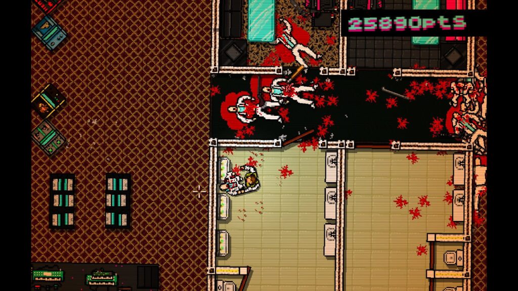 Capture d’écran de Hotline Miami