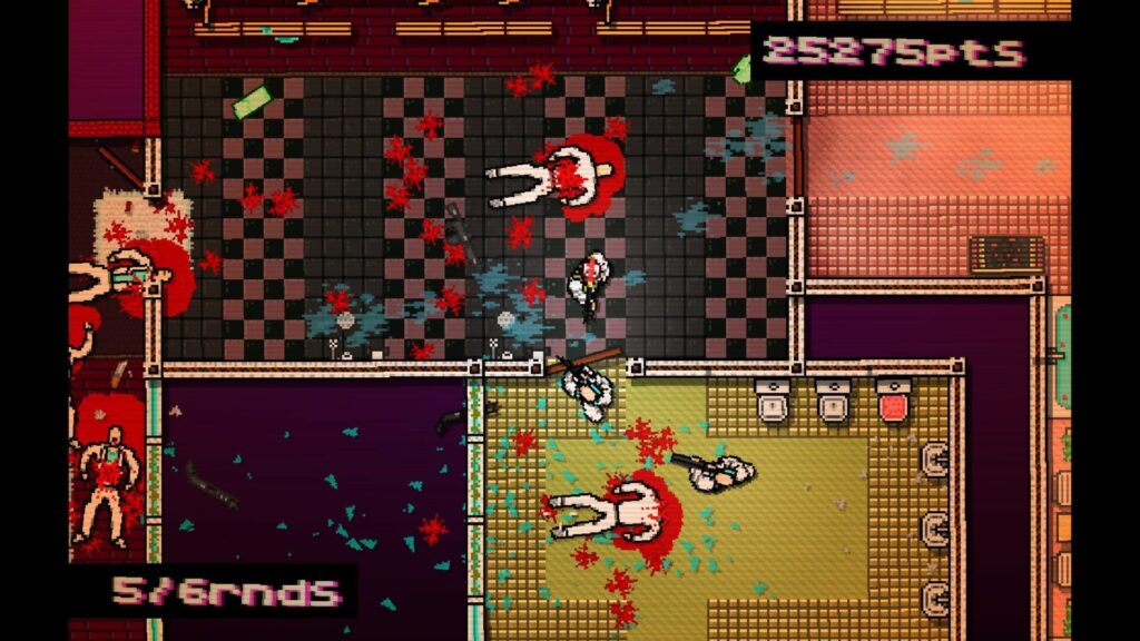 Capture d’écran de Hotline Miami