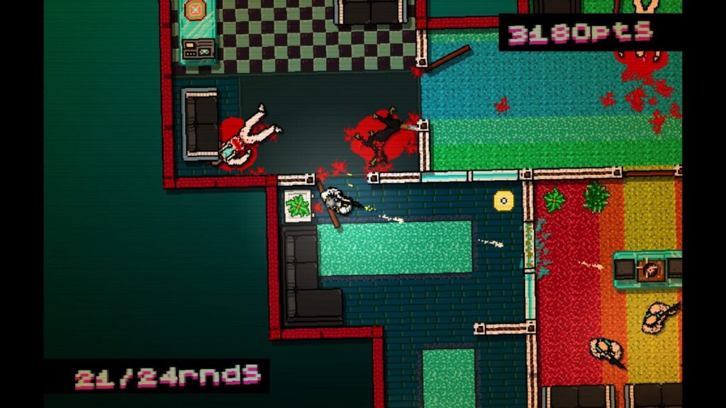 Capture d’écran de Hotline Miami