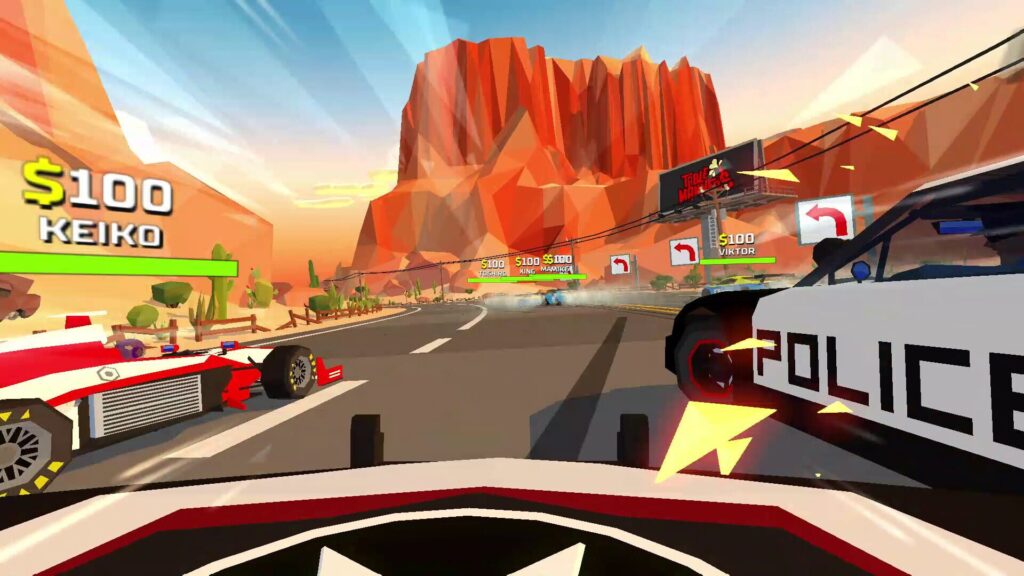 Capture d’écran de Hotshot Racing