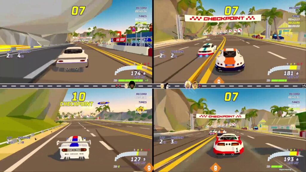 Capture d’écran de Hotshot Racing