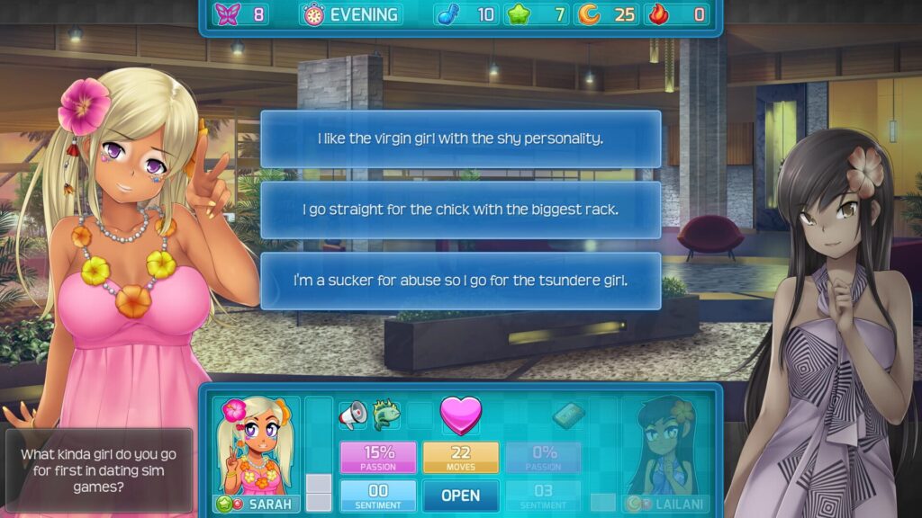 Capture d’écran de HuniePop 2: Double Date