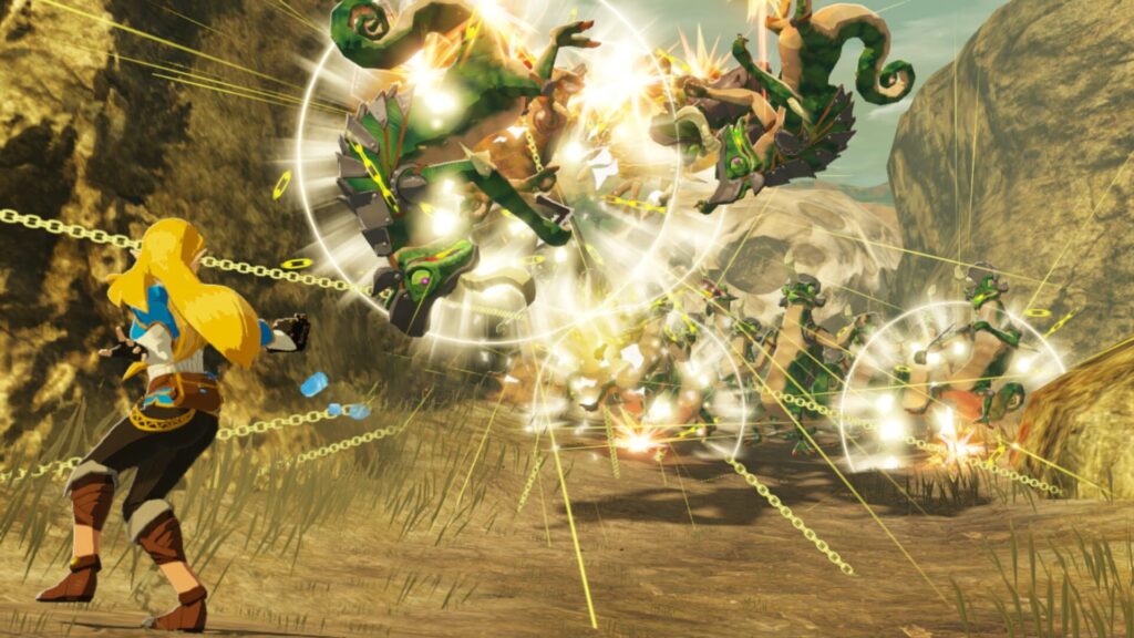 Capture d’écran de Hyrule Warriors: Age of Calamity