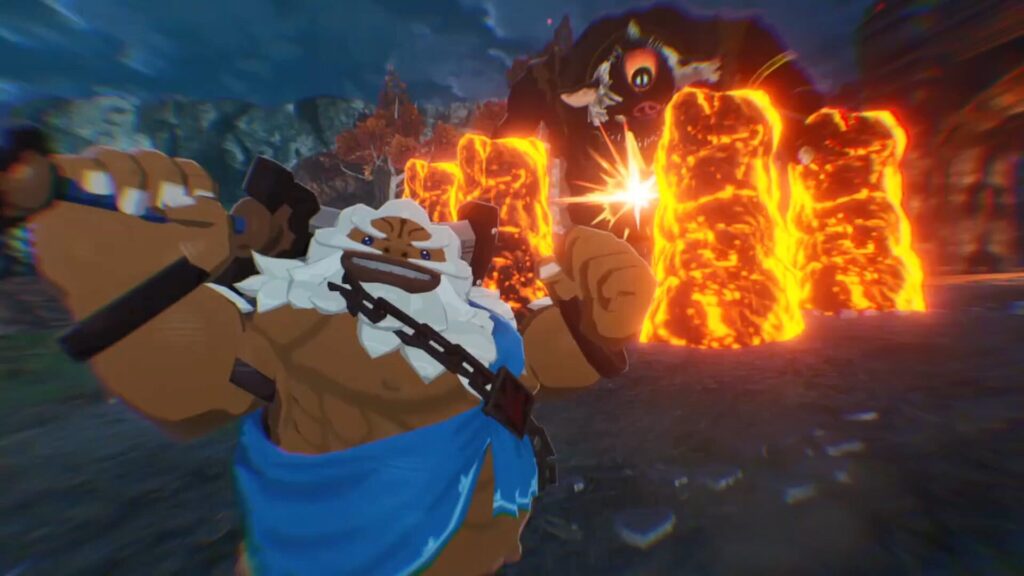 Capture d’écran de Hyrule Warriors: Age of Calamity
