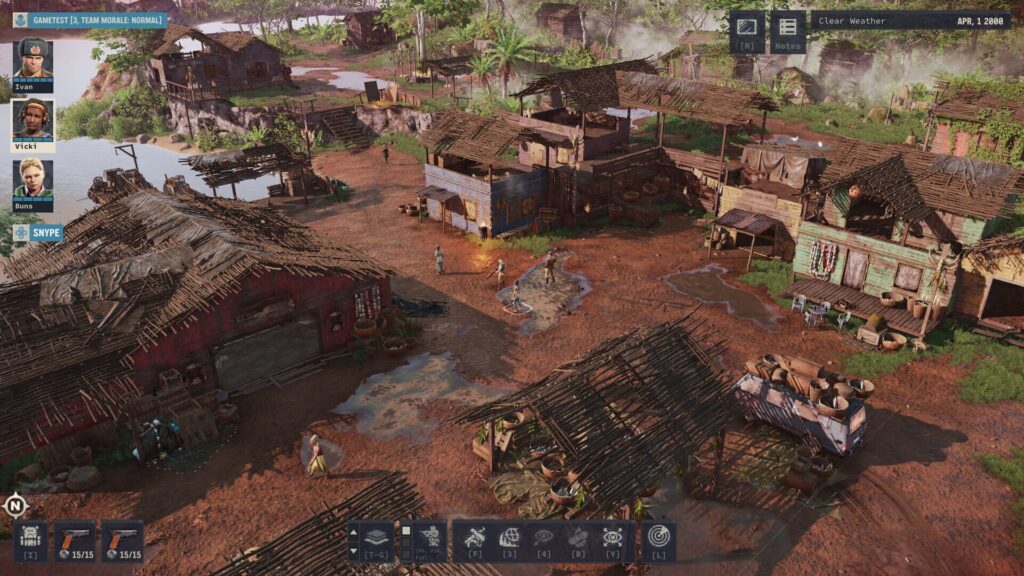 Capture d’écran de Jagged Alliance 3
