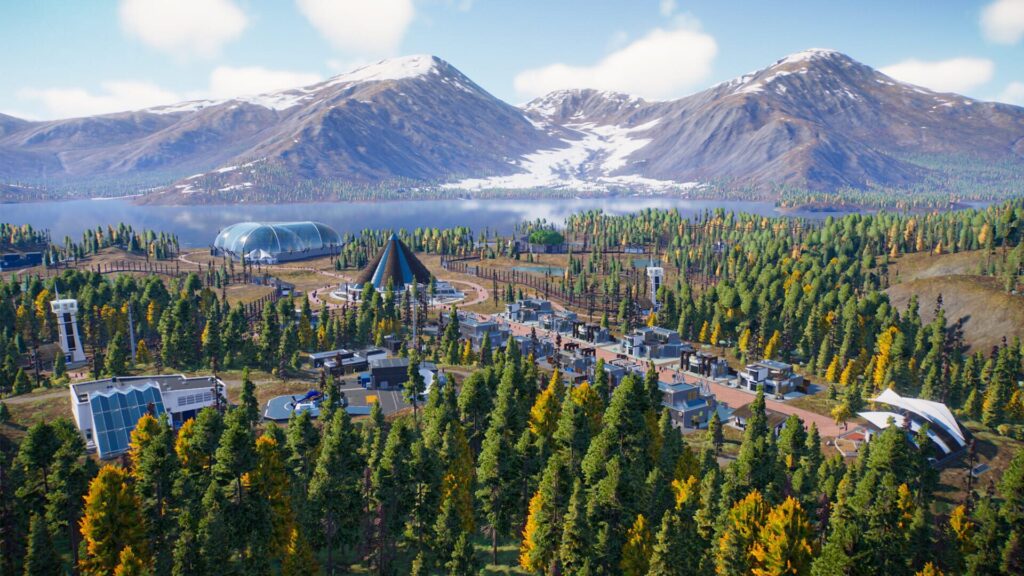 Capture d’écran de Jurassic World Evolution 2