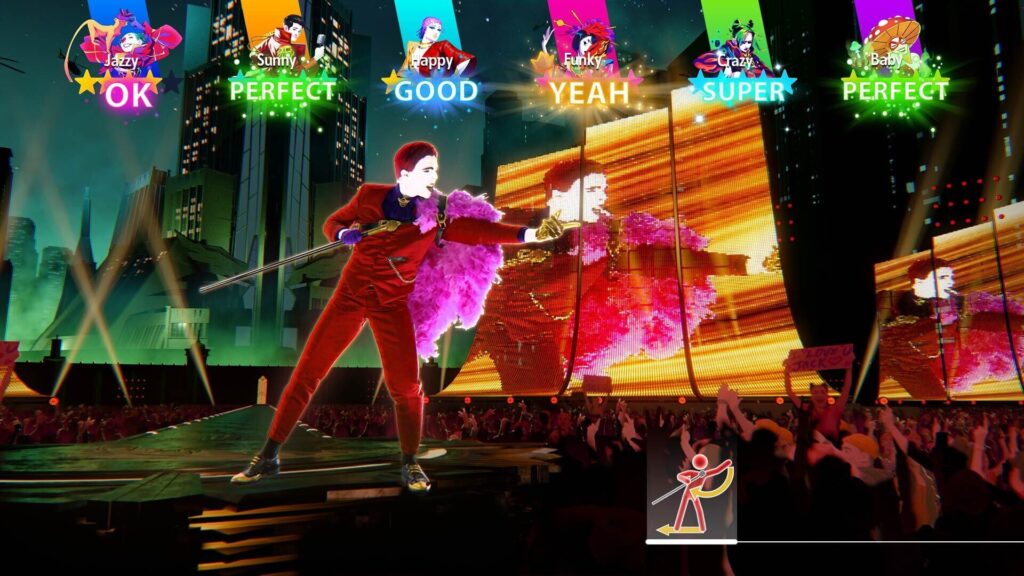 Capture d’écran de Just Dance 2023 Edition