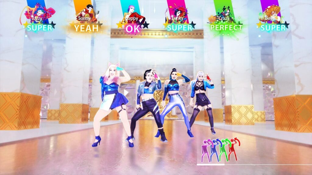Capture d’écran de Just Dance 2023 Edition