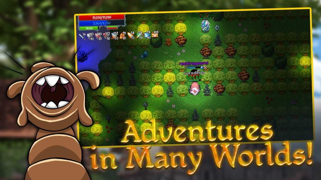 Capture d’écran de Kakele Online: MMORPG