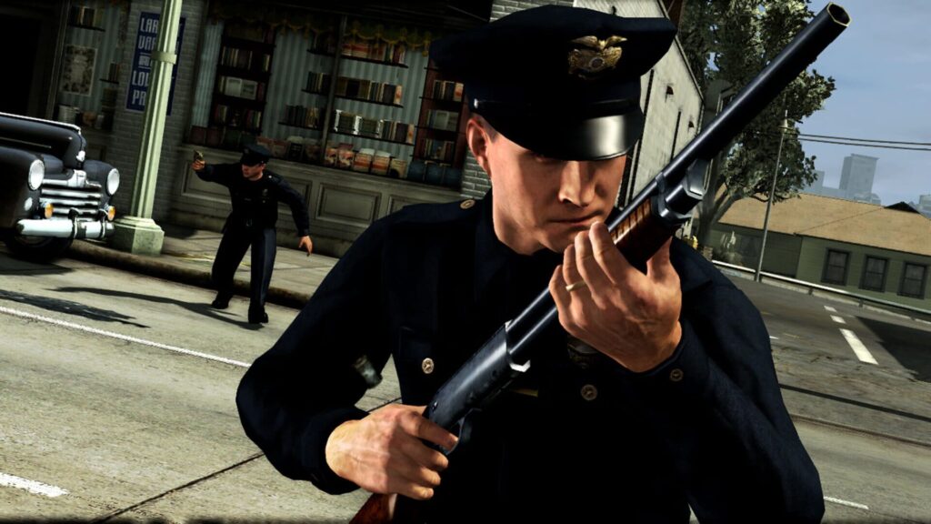 Capture d’écran de L.A. Noire