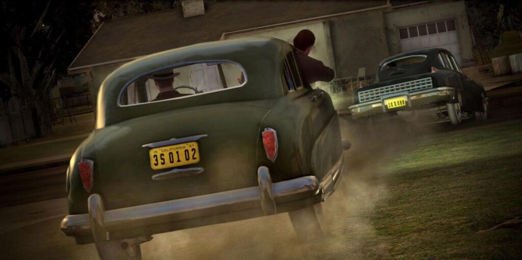 Capture d’écran de L.A. Noire