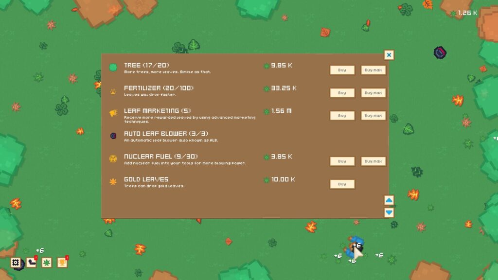 Capture d’écran de Leaf Blower Revolution: Idle Game
