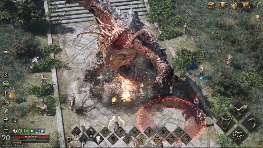 Capture d’écran de Legend of Ymir