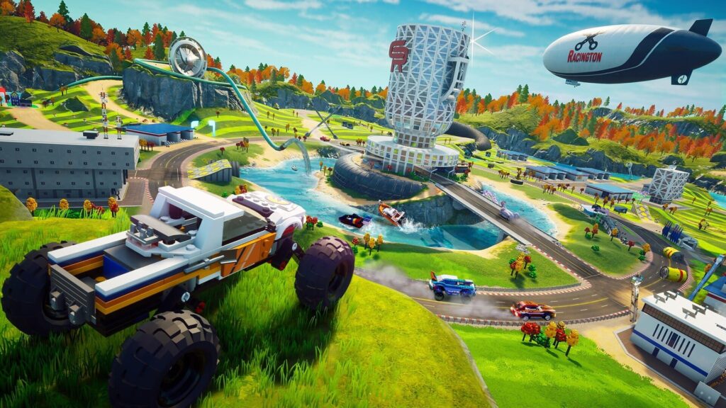 Capture d’écran de LEGO 2K Drive