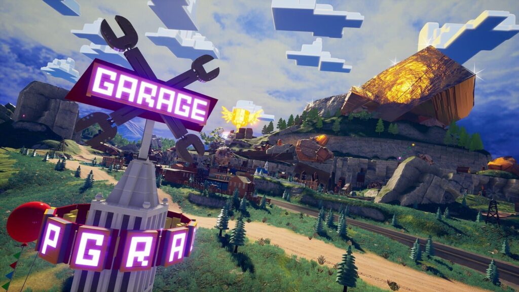 Capture d’écran de LEGO 2K Drive