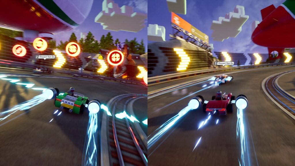 Capture d’écran de LEGO 2K Drive