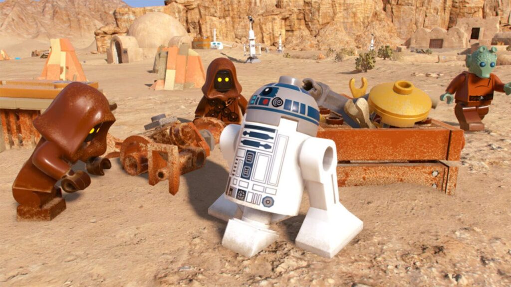 Capture d’écran de LEGO Star Wars: The Skywalker Saga